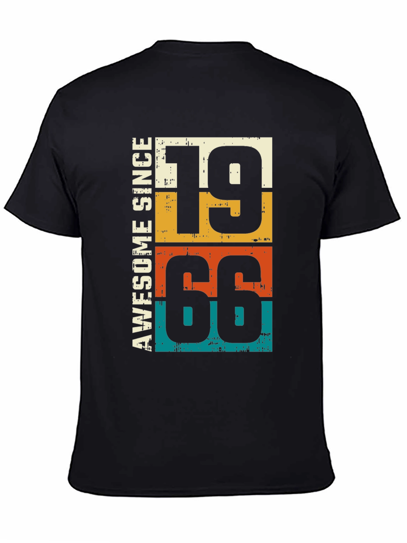 Awesome Since 1966 Retro Birthday T-Shirt