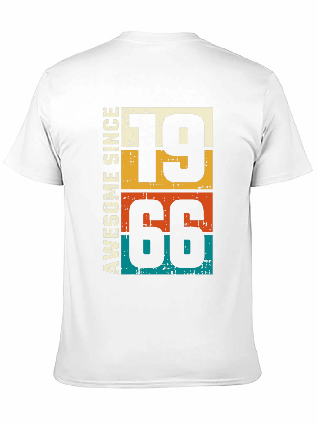 Awesome Since 1966 Retro Birthday T-Shirt