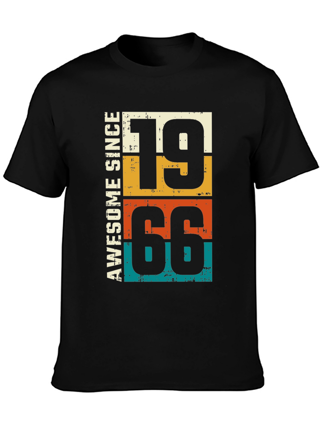 Awesome Since 1966 Retro Birthday T-Shirt