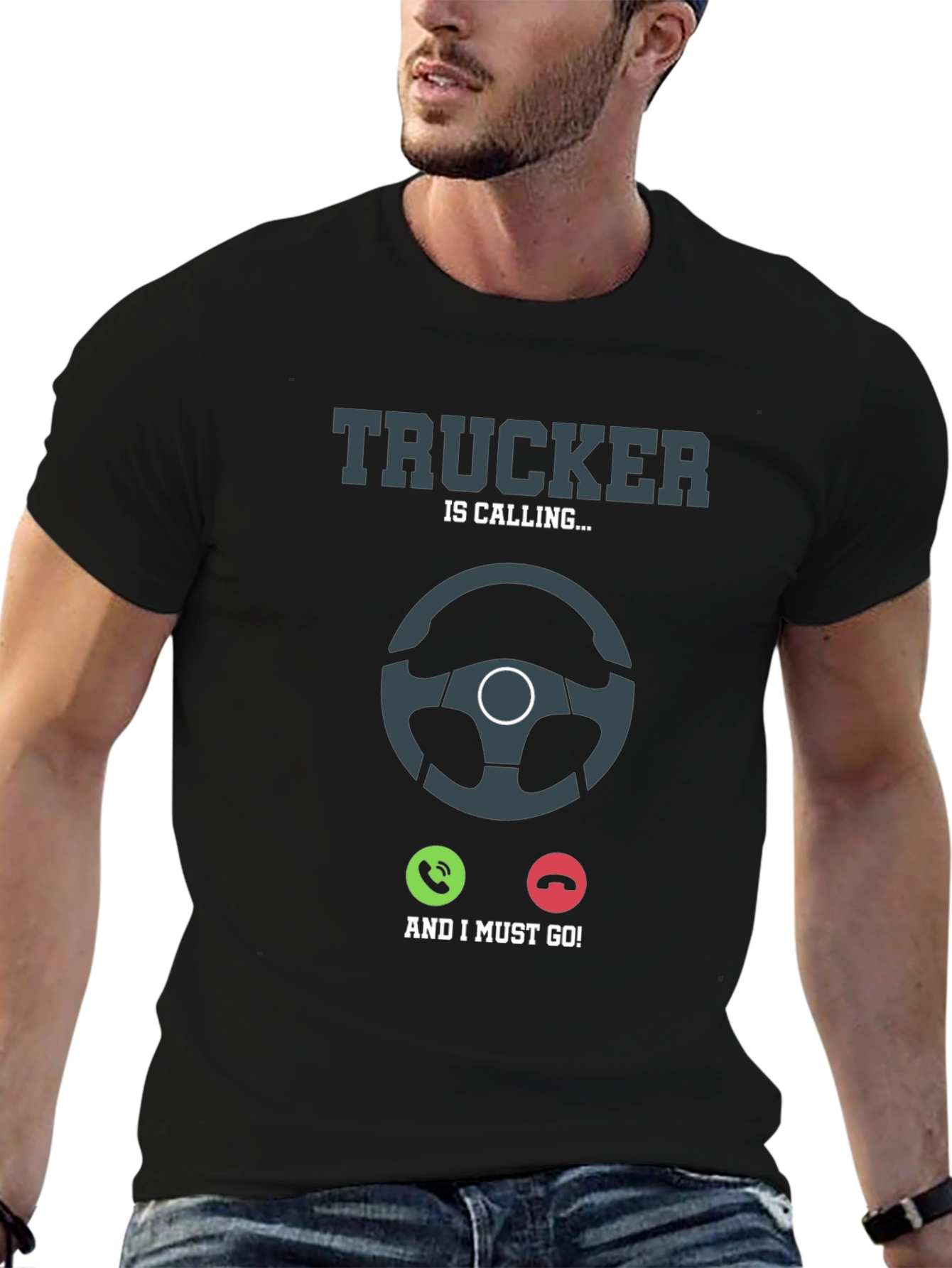 Trucker Calling T-Shirt: Drivers Life Tee