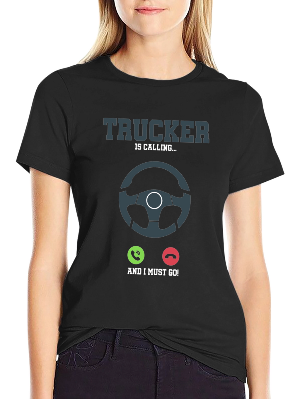 Trucker Calling T-Shirt: Drivers Life Tee