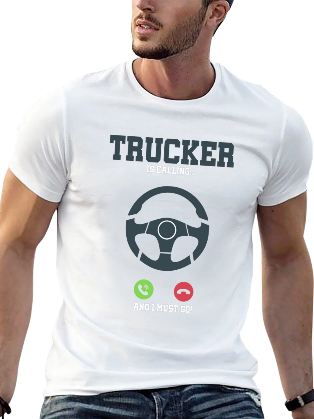Trucker Calling T-Shirt: Drivers Life Tee