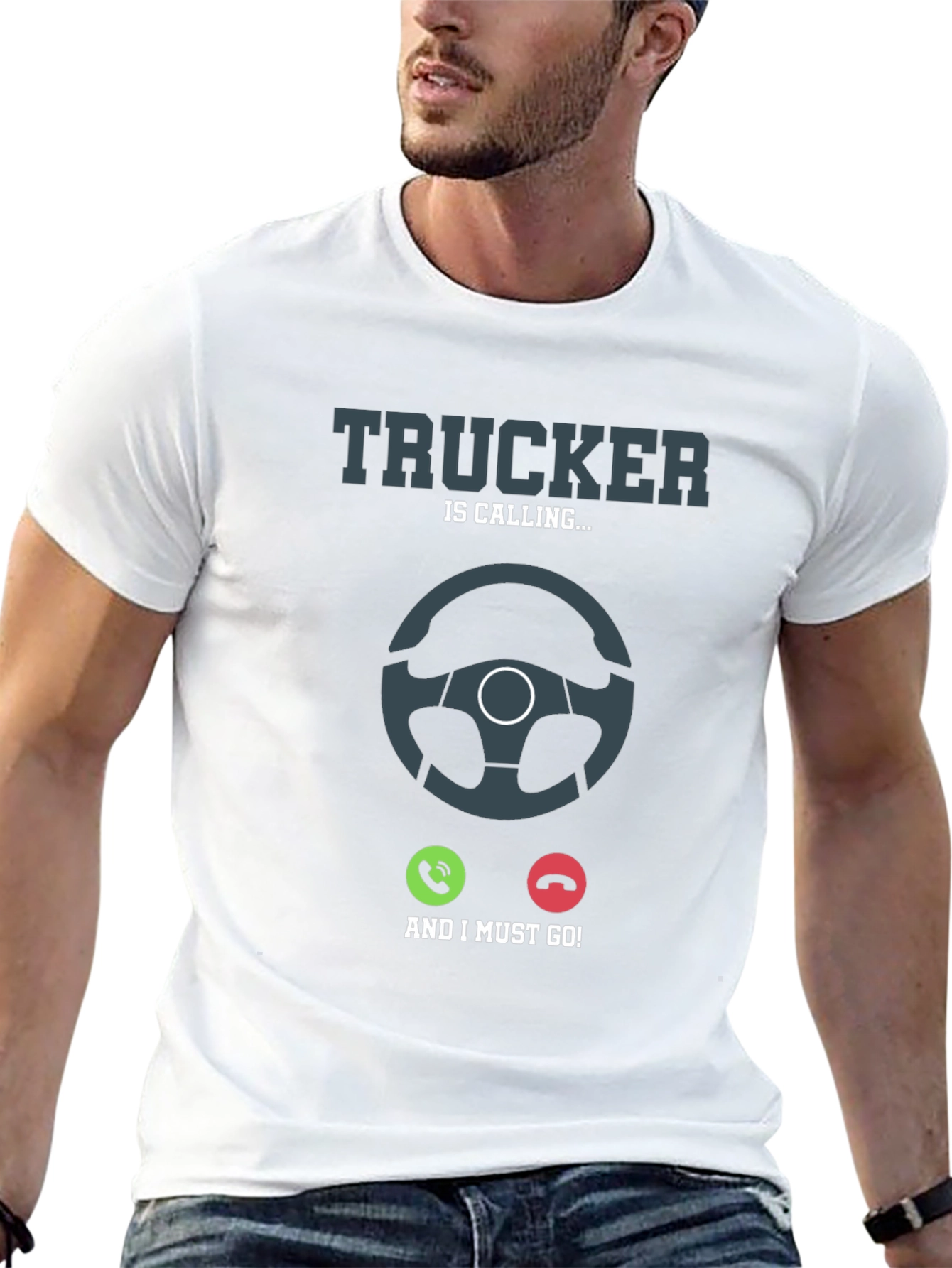 Trucker Calling T-Shirt: Drivers Life Tee