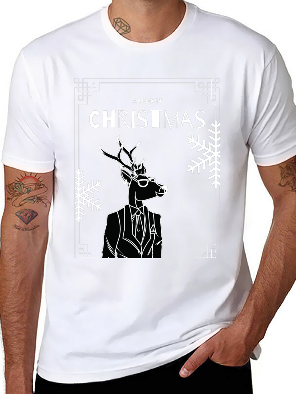 Almost Christmas Reindeer T-Shirt