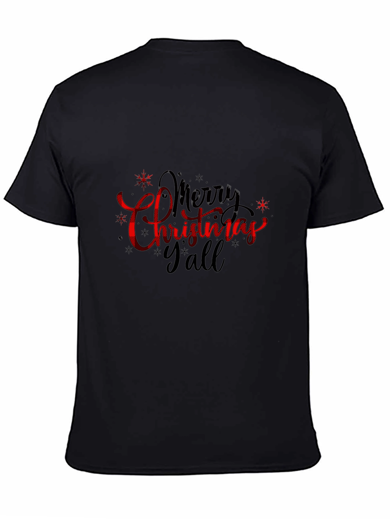 Merry Christmas Yall Holiday Graphic Tee