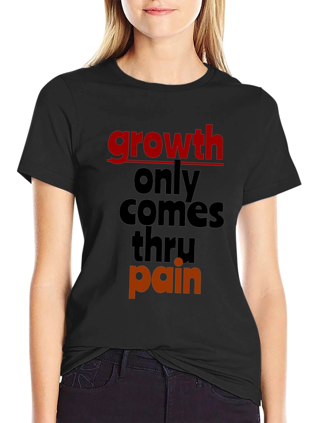 Growth Thru Pain Graphic Tee