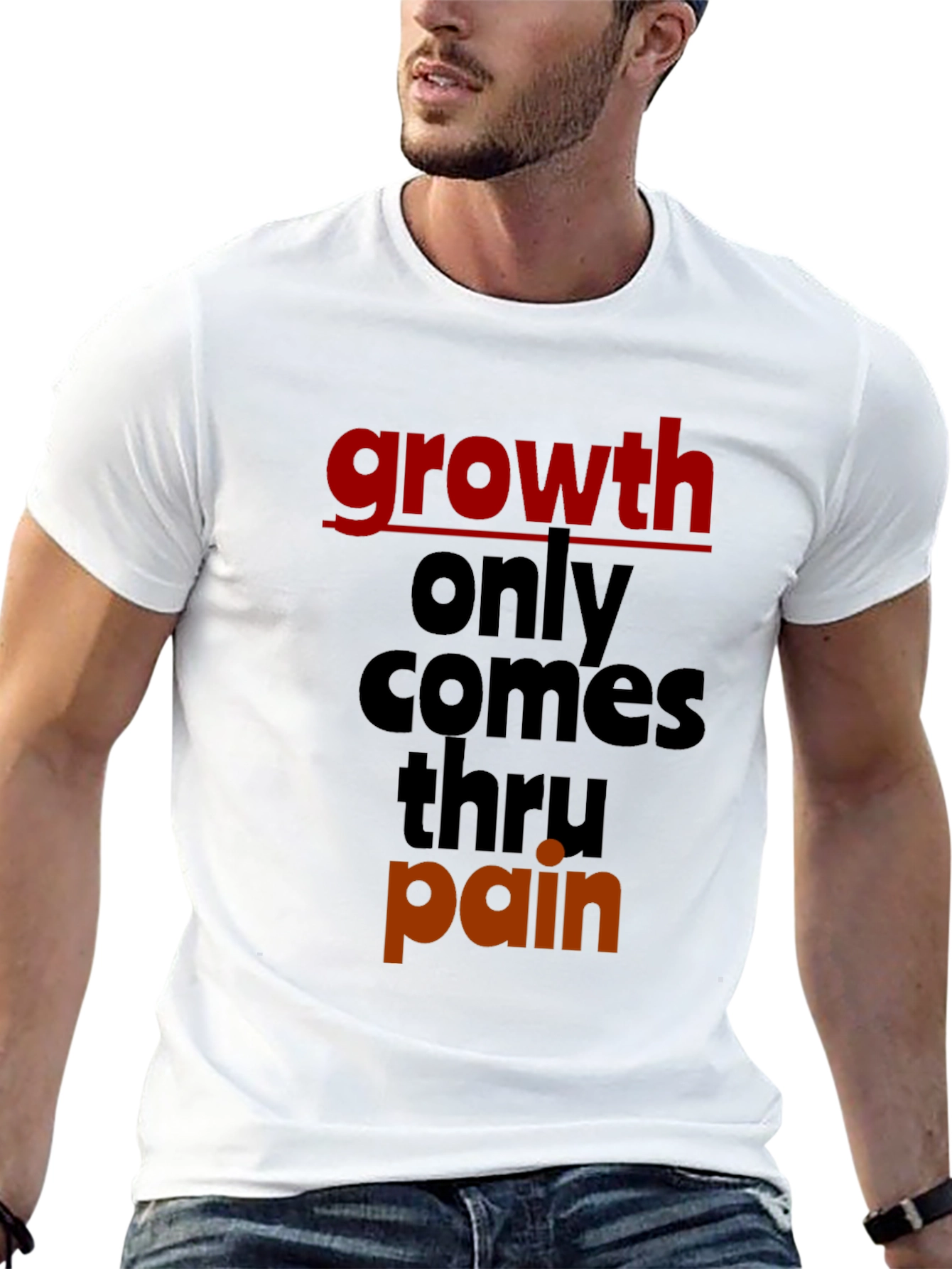 Growth Thru Pain Graphic Tee