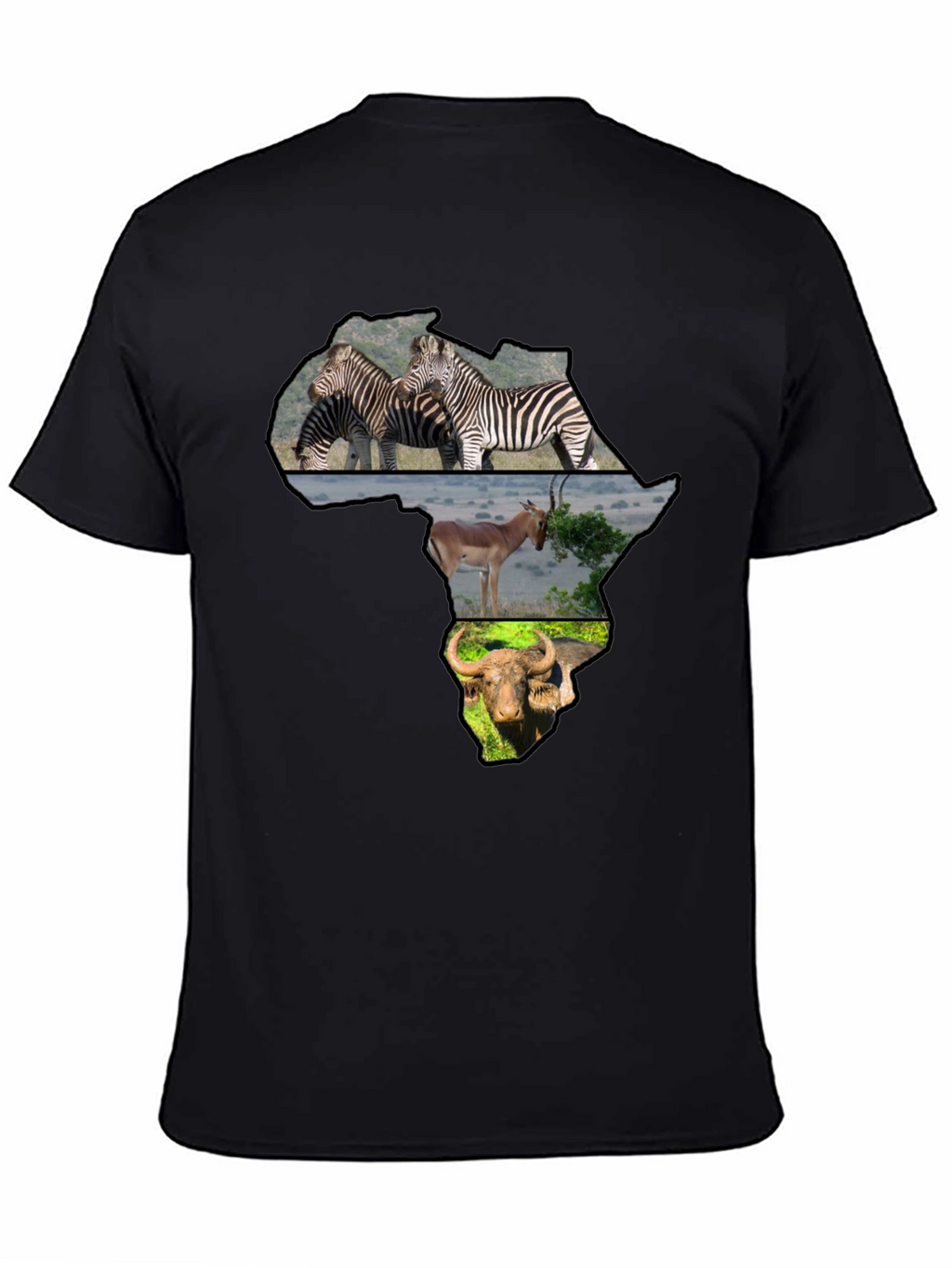African Animals Graphic T-Shirt