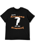 Toucan Ate My Homework Funny Graphic T-Shirt