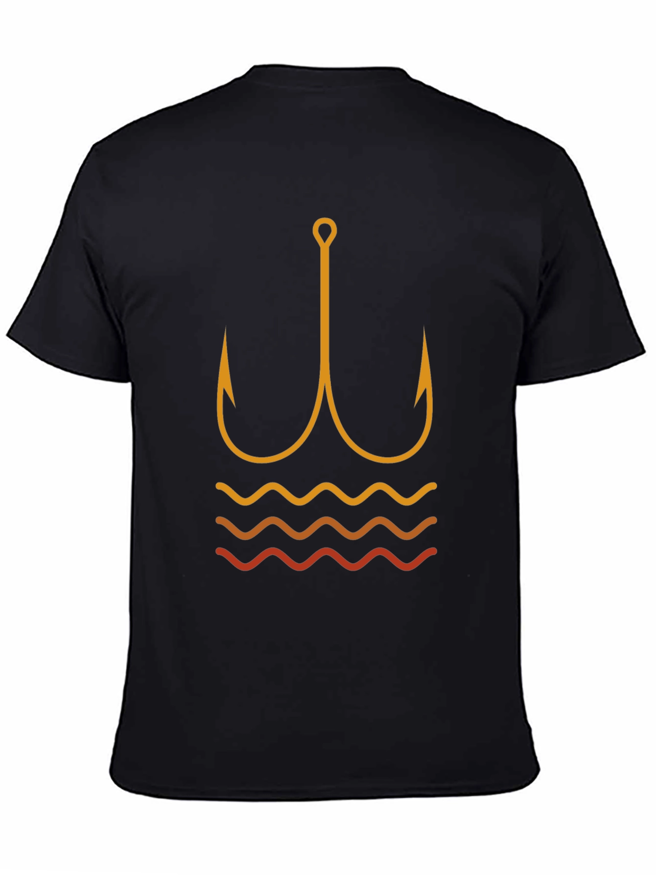 Fishing Hook Graphic Tee - Stylish Anglers Apparel