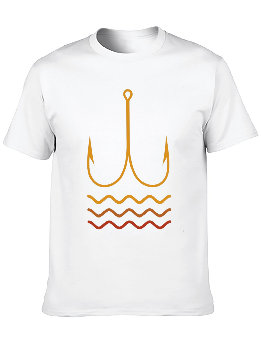 Fishing Hook Graphic Tee - Stylish Anglers Apparel
