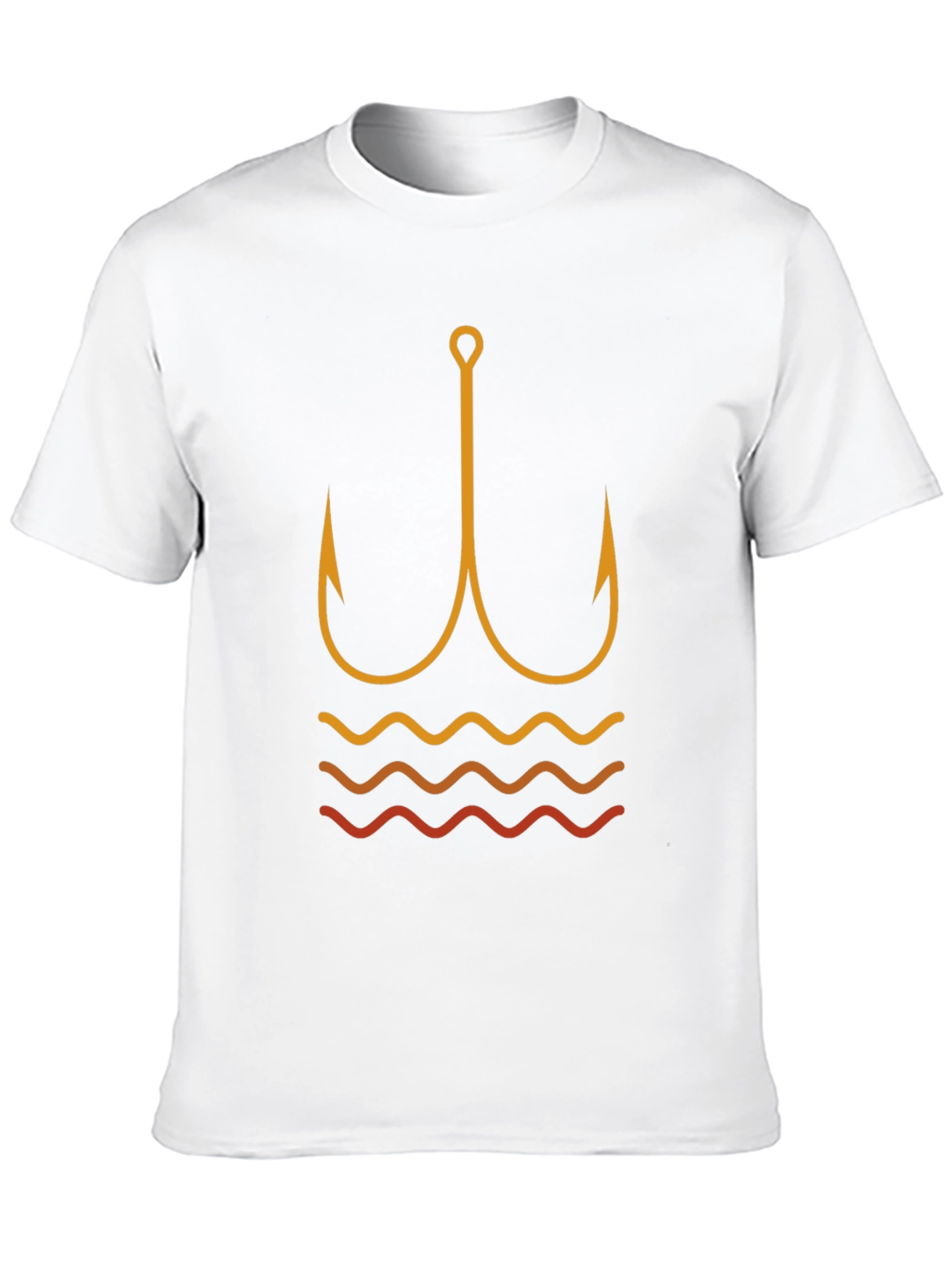 Fishing Hook Graphic Tee - Stylish Anglers Apparel