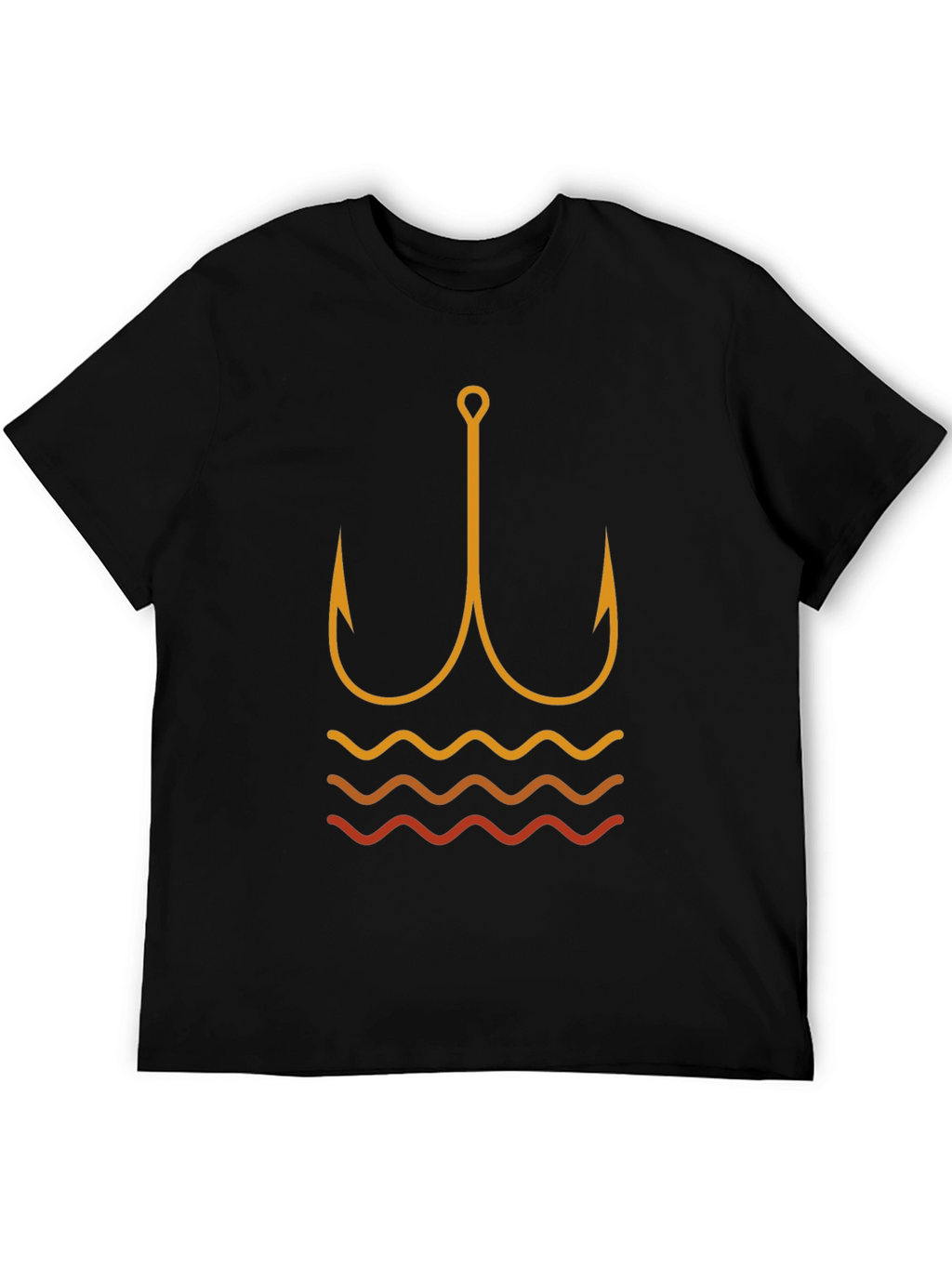 Fishing Hook Graphic Tee - Stylish Anglers Apparel