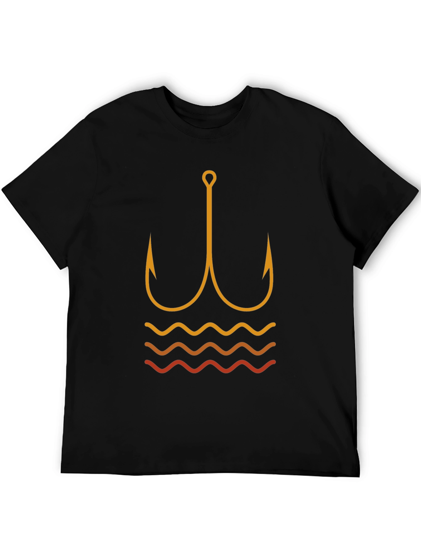 Fishing Hook Graphic Tee - Stylish Anglers Apparel