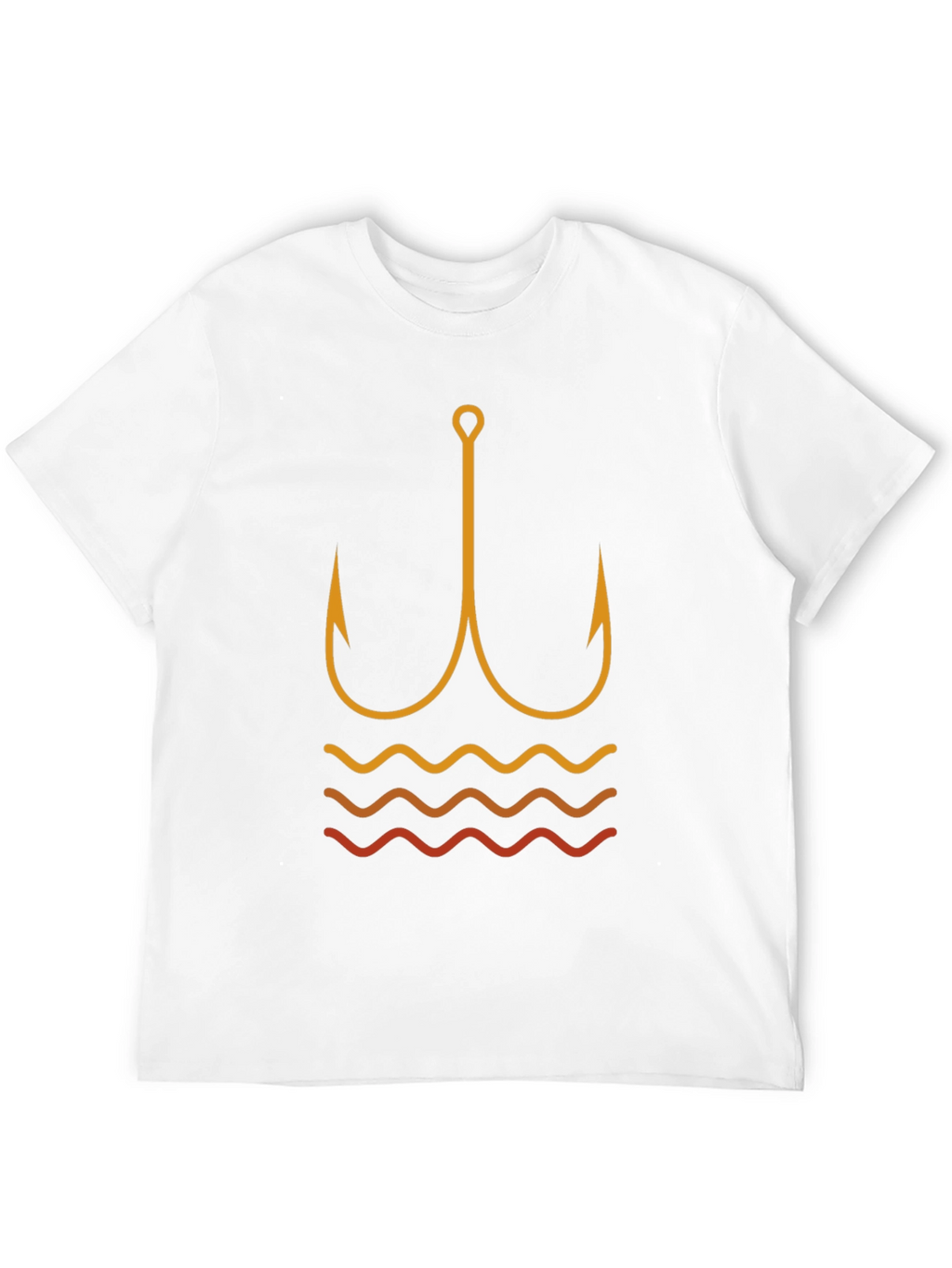 Fishing Hook Graphic Tee - Stylish Anglers Apparel