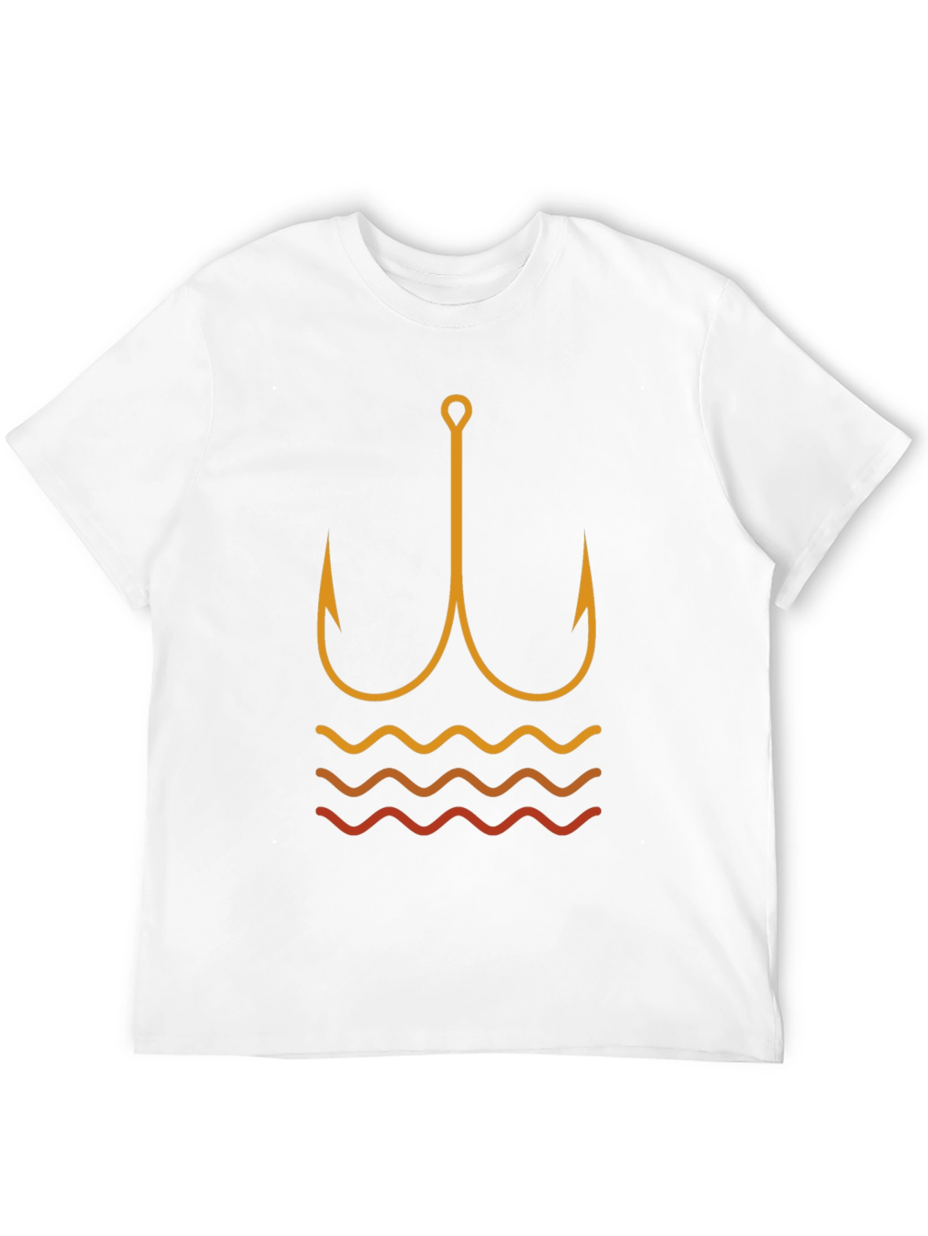 Fishing Hook Graphic Tee - Stylish Anglers Apparel