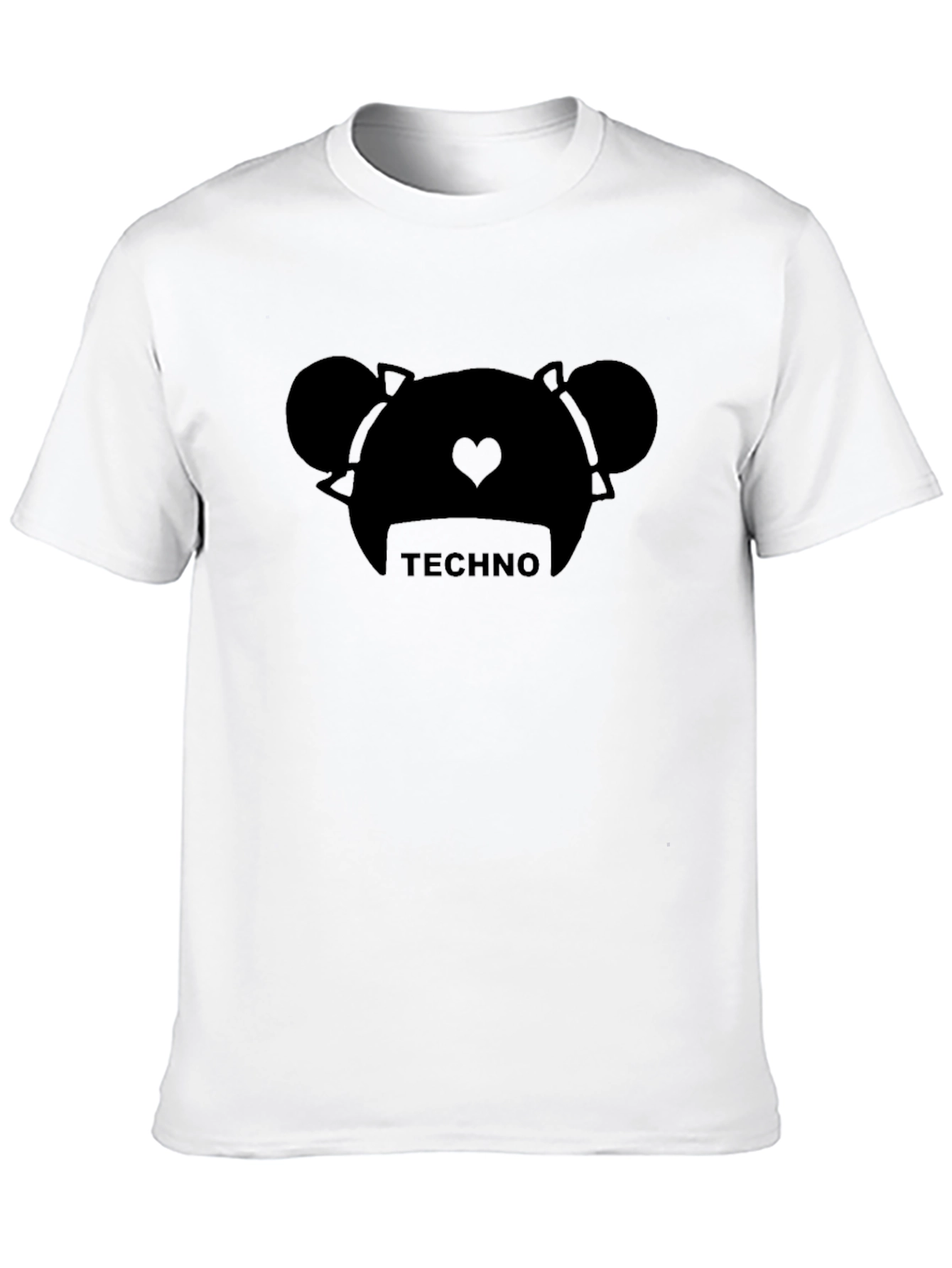 Techno Bear Graphic T-Shirt - Cool EDM Festival Apparel