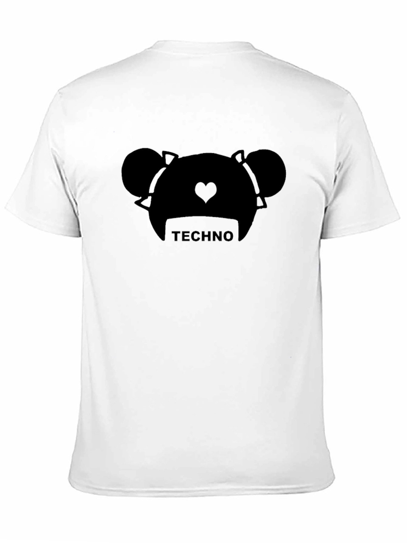Techno Bear Graphic T-Shirt - Cool EDM Festival Apparel