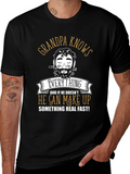 Grandpa Knows Everything T-Shirt