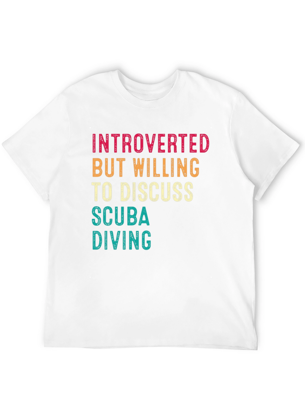 Introverted Scuba Diving T-Shirt - Diver Gift