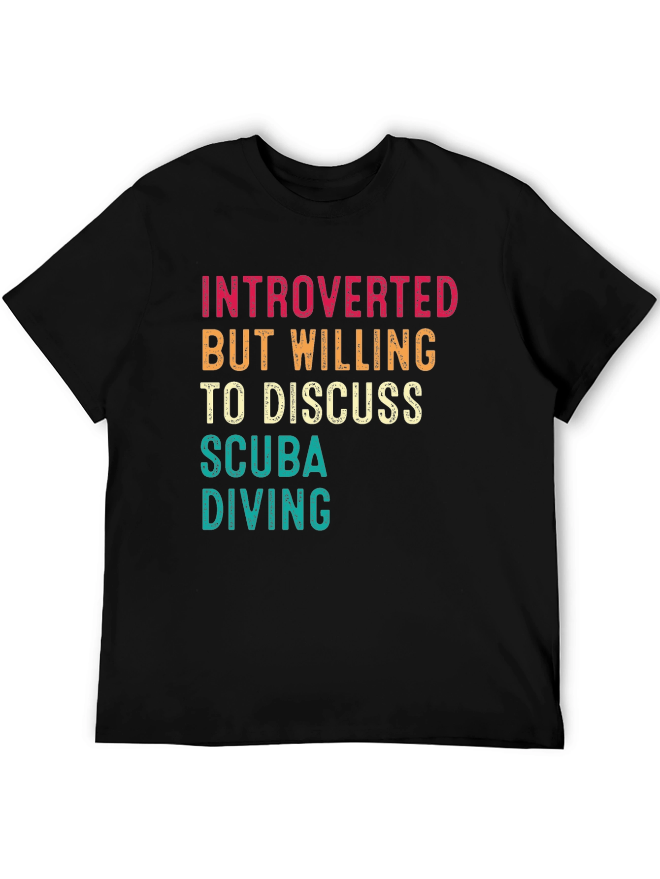 Introverted Scuba Diving T-Shirt - Diver Gift