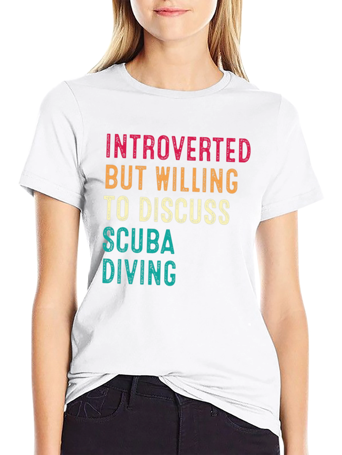 Introverted Scuba Diving T-Shirt - Diver Gift