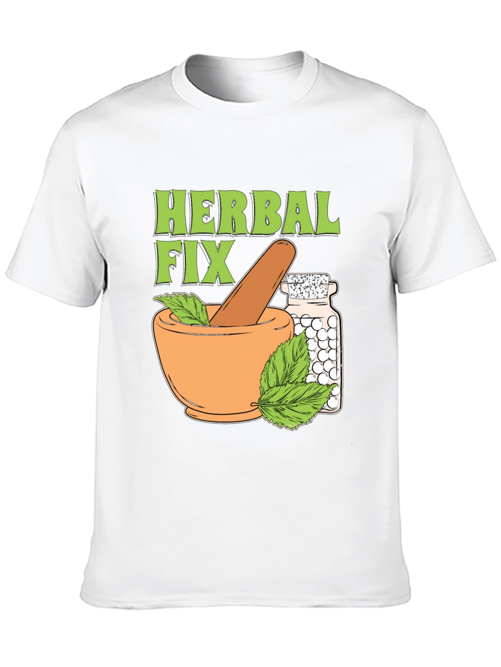 Herbal Fix T-Shirt - Natural Remedy Design