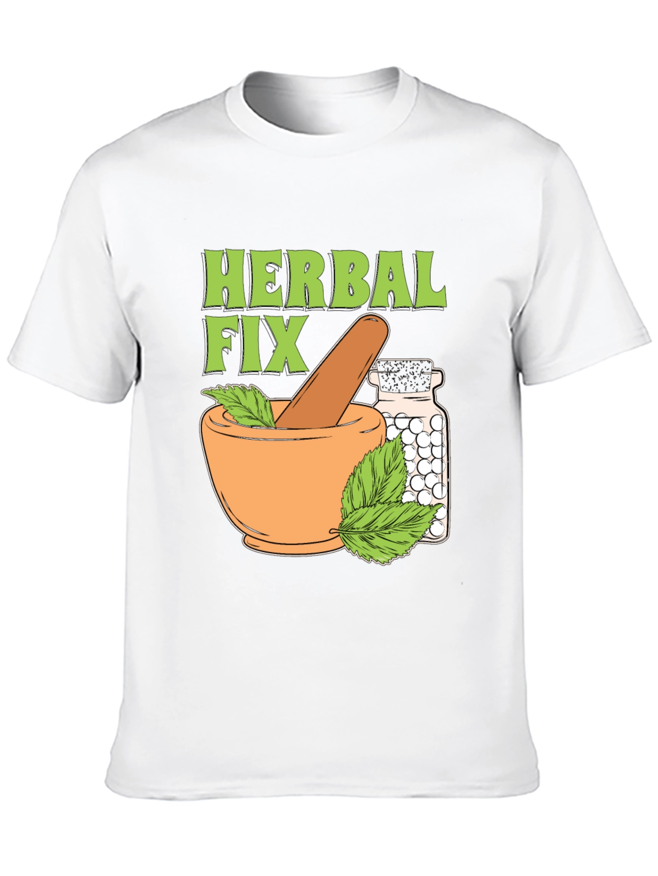 Herbal Fix T-Shirt - Natural Remedy Design