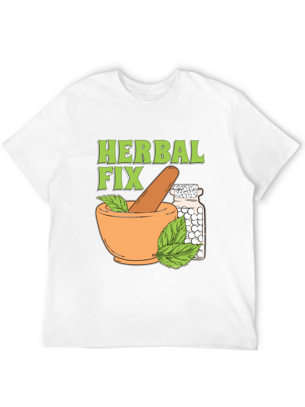 Herbal Fix T-Shirt - Natural Remedy Design