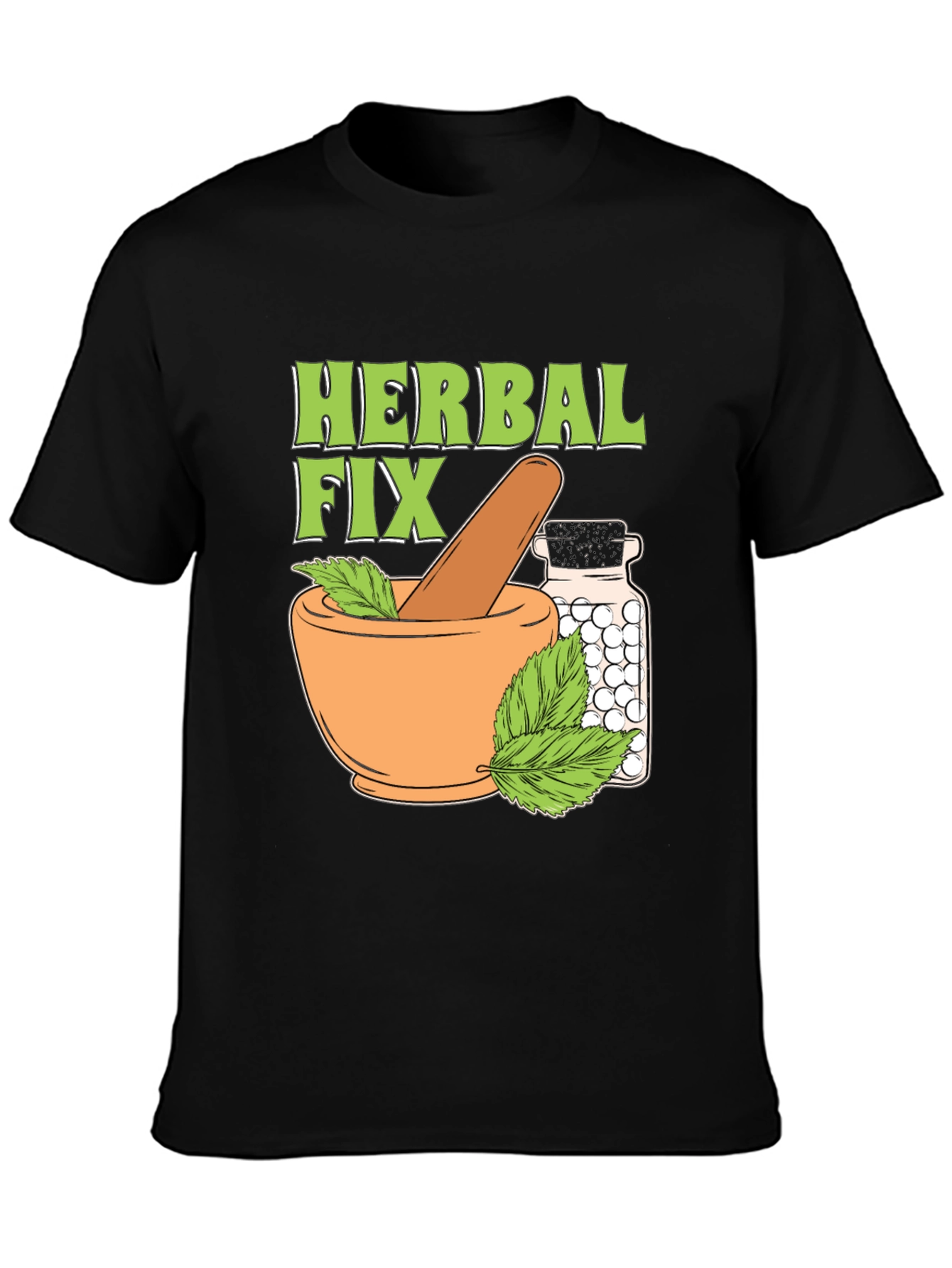 Herbal Fix T-Shirt - Natural Remedy Design