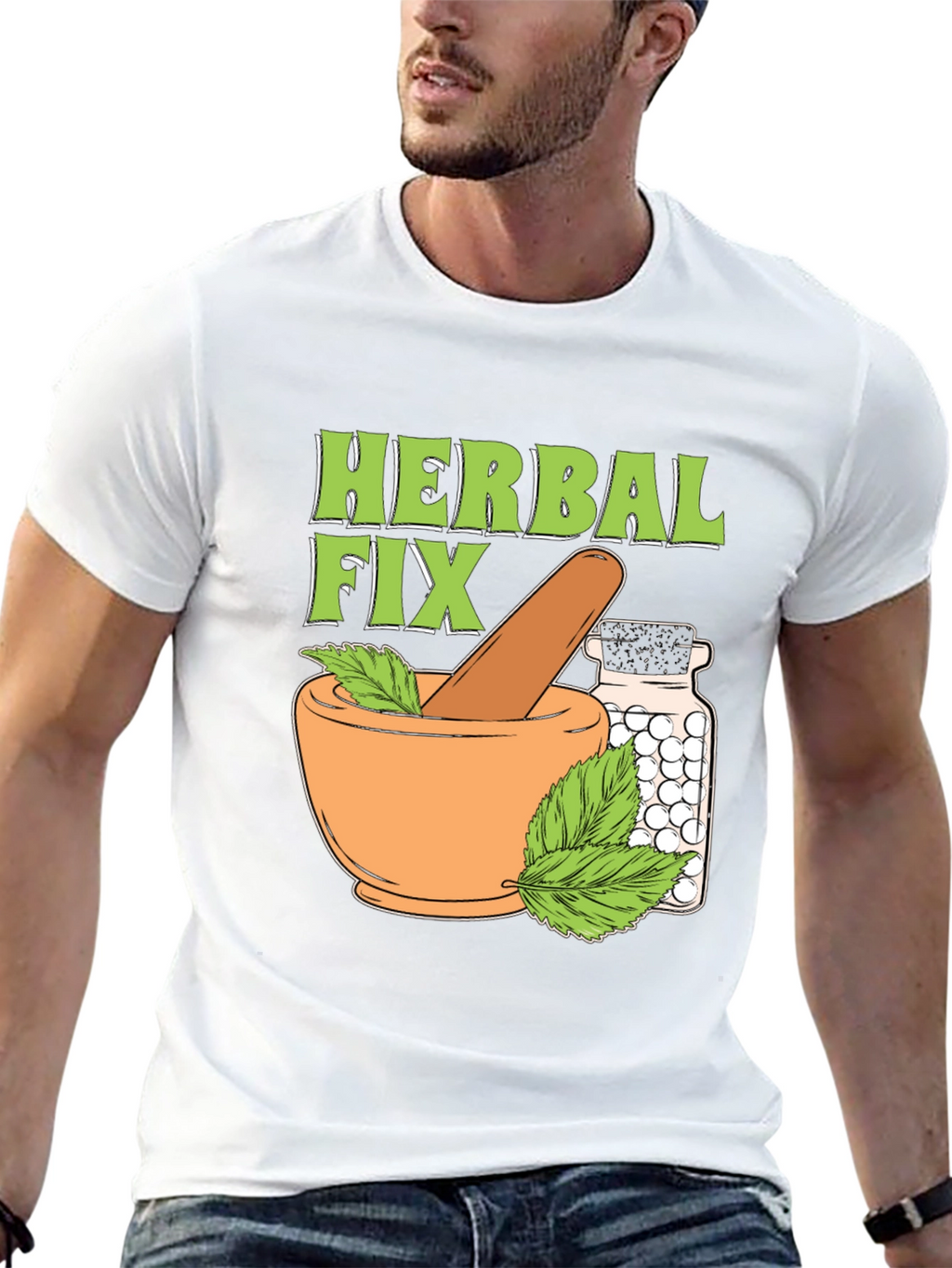 Herbal Fix T-Shirt - Natural Remedy Design