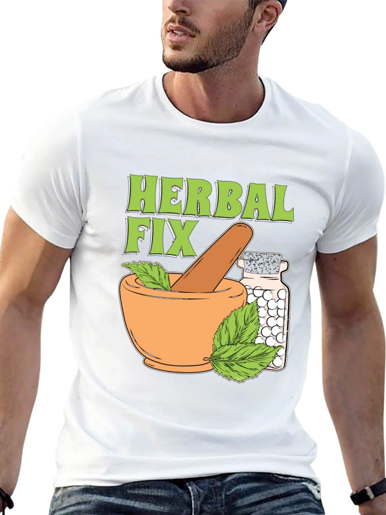 Herbal Fix T-Shirt - Natural Remedy Design