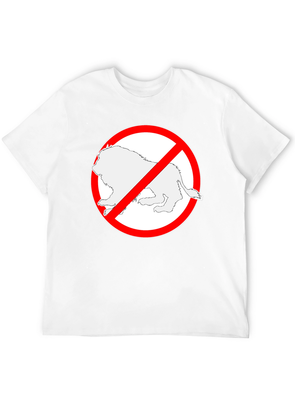 No Opossum Black T-Shirt