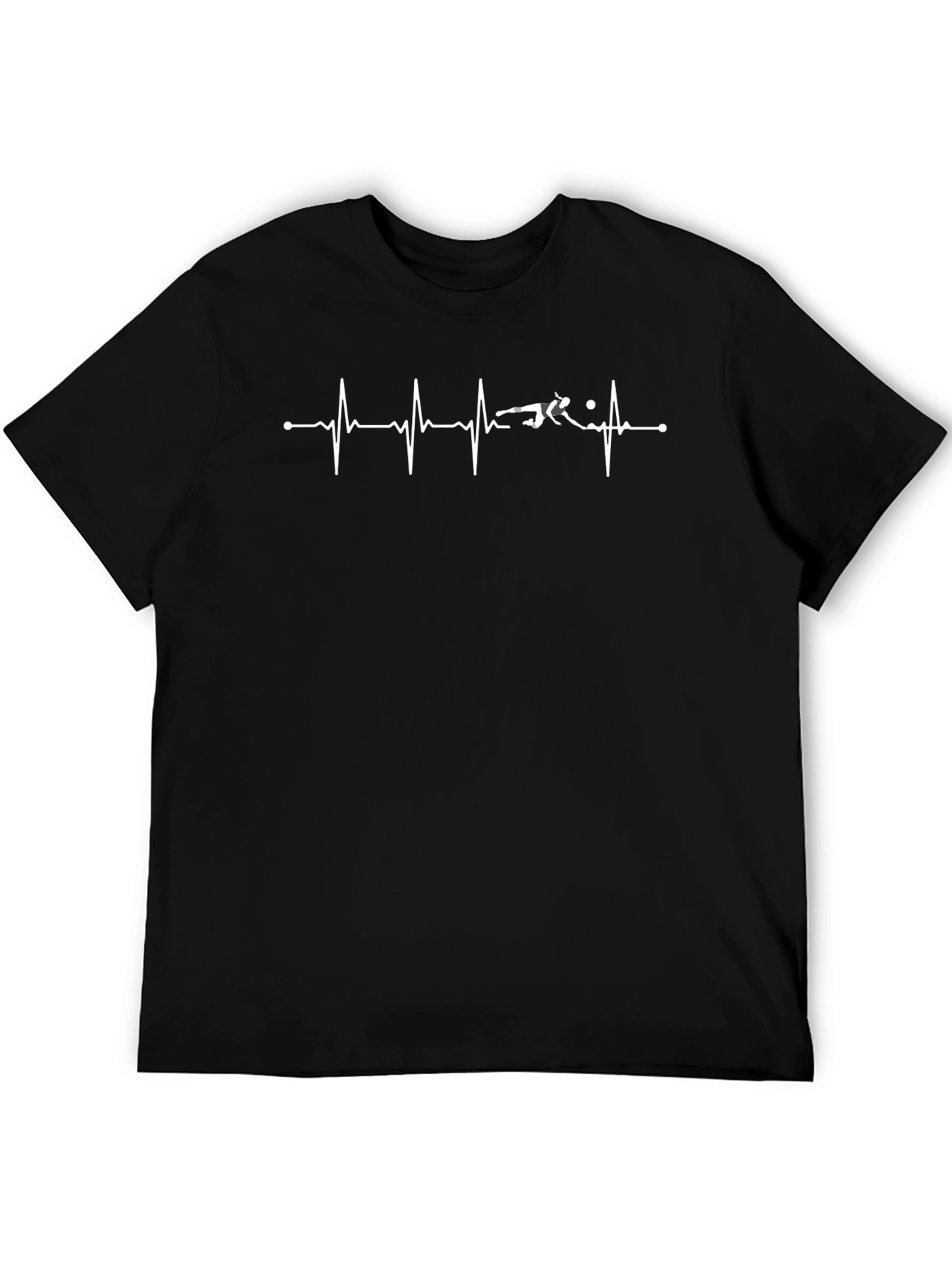 Soccer Heartbeat Graphic Tee