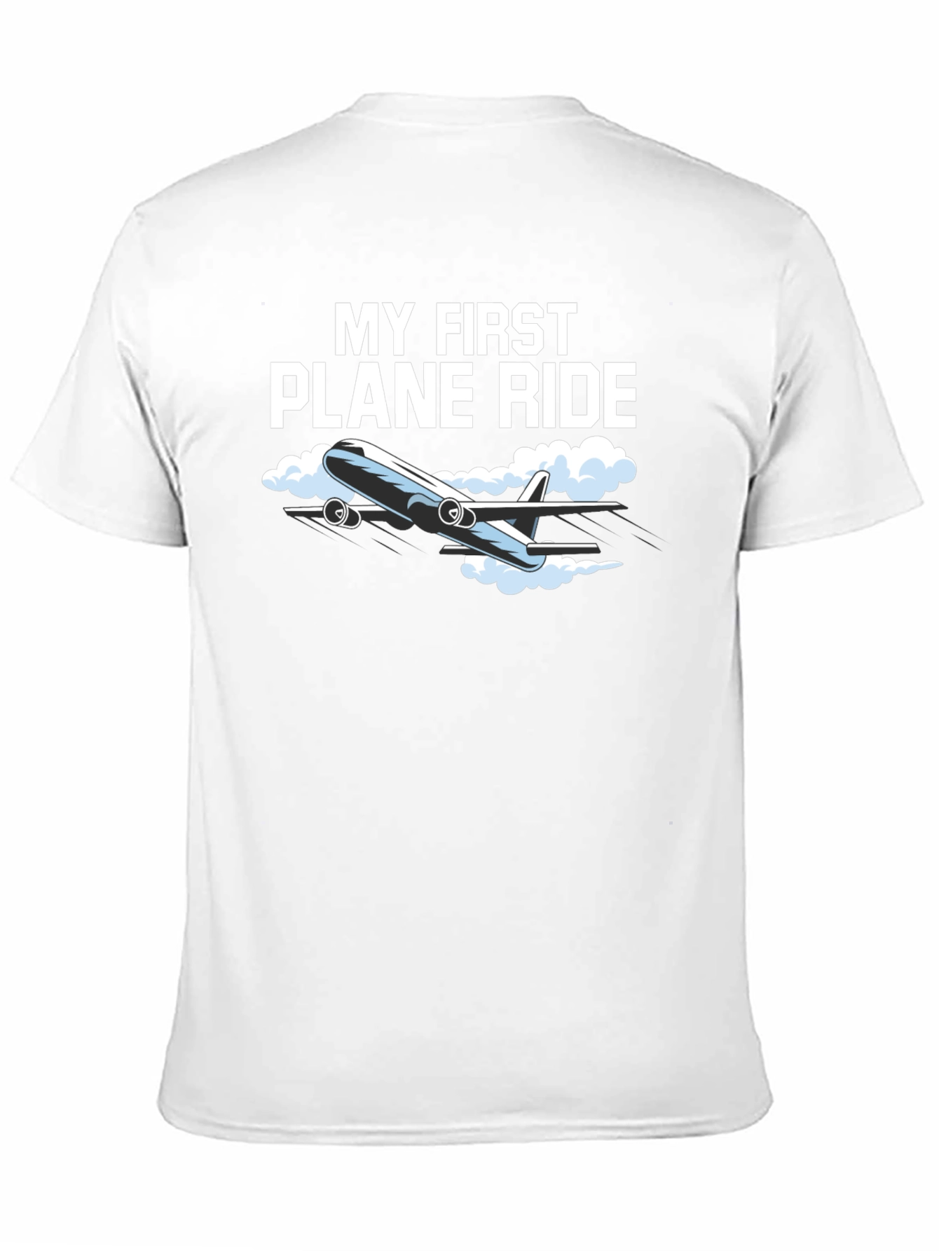 My First Plane Ride Graphic Tee - Aviation T-Shirt