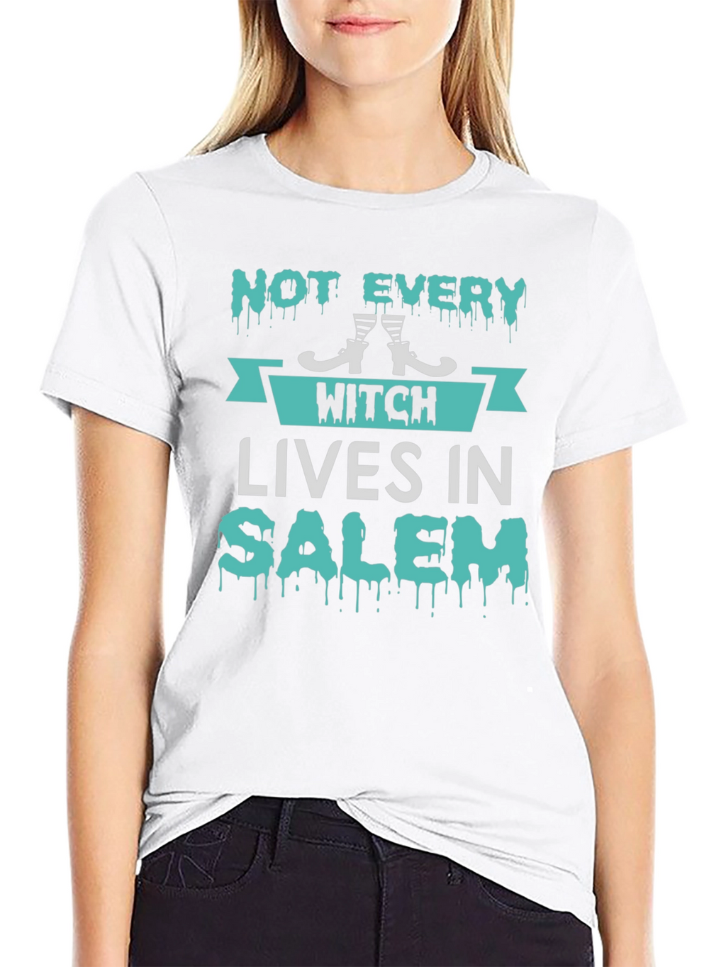Halloween Witch Salem Graphic Tee