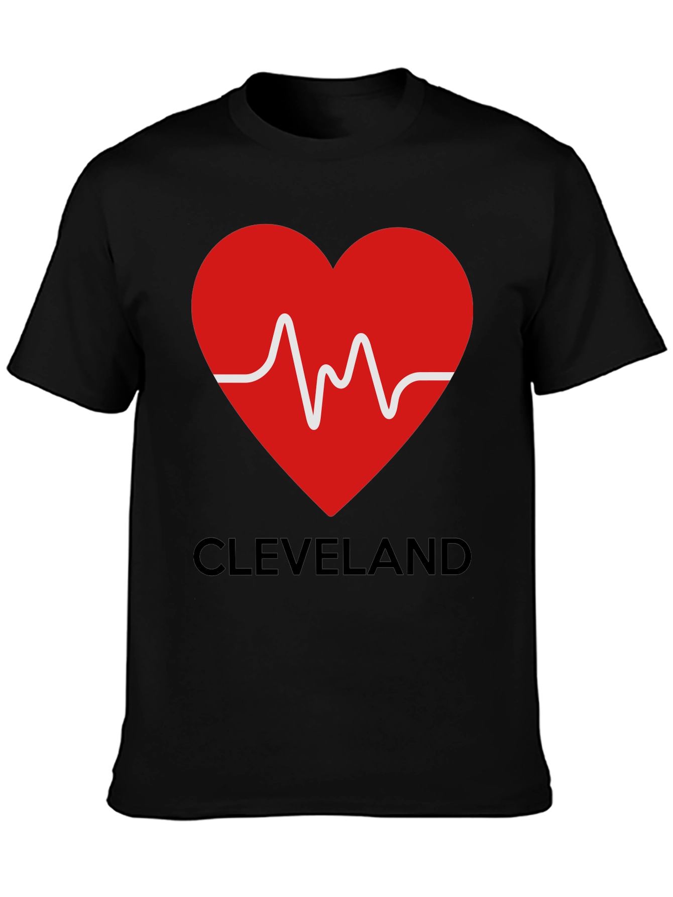 Cleveland Heartbeat T-Shirt - Show Your City Love!