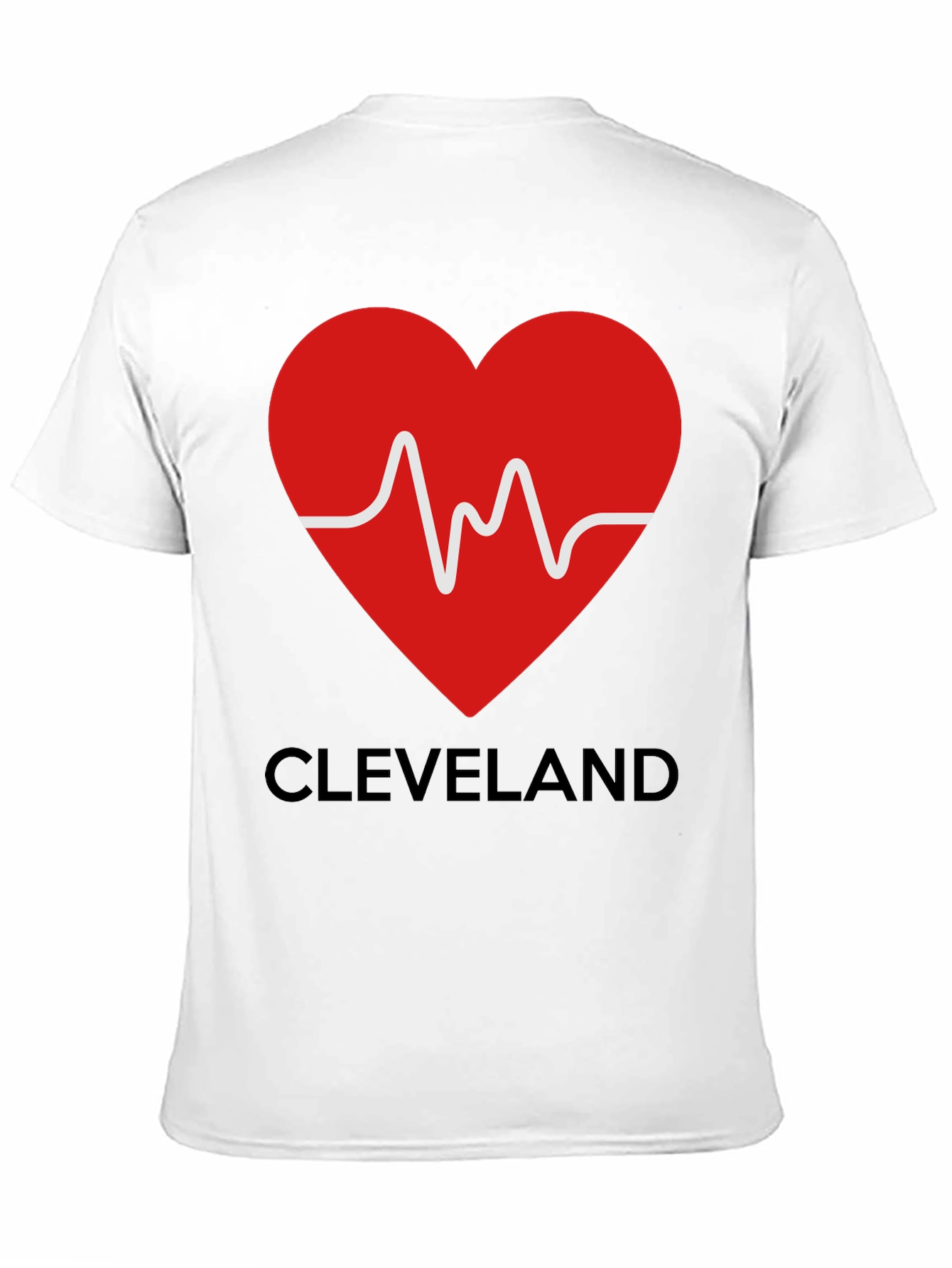 Cleveland Heartbeat T-Shirt - Show Your City Love!