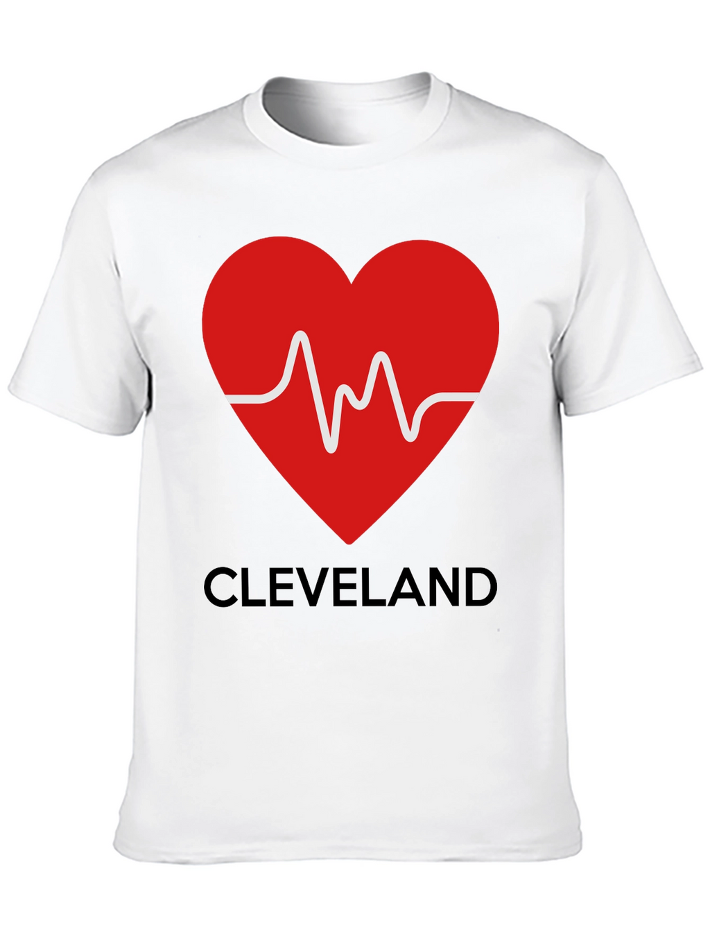 Cleveland Heartbeat T-Shirt - Show Your City Love!