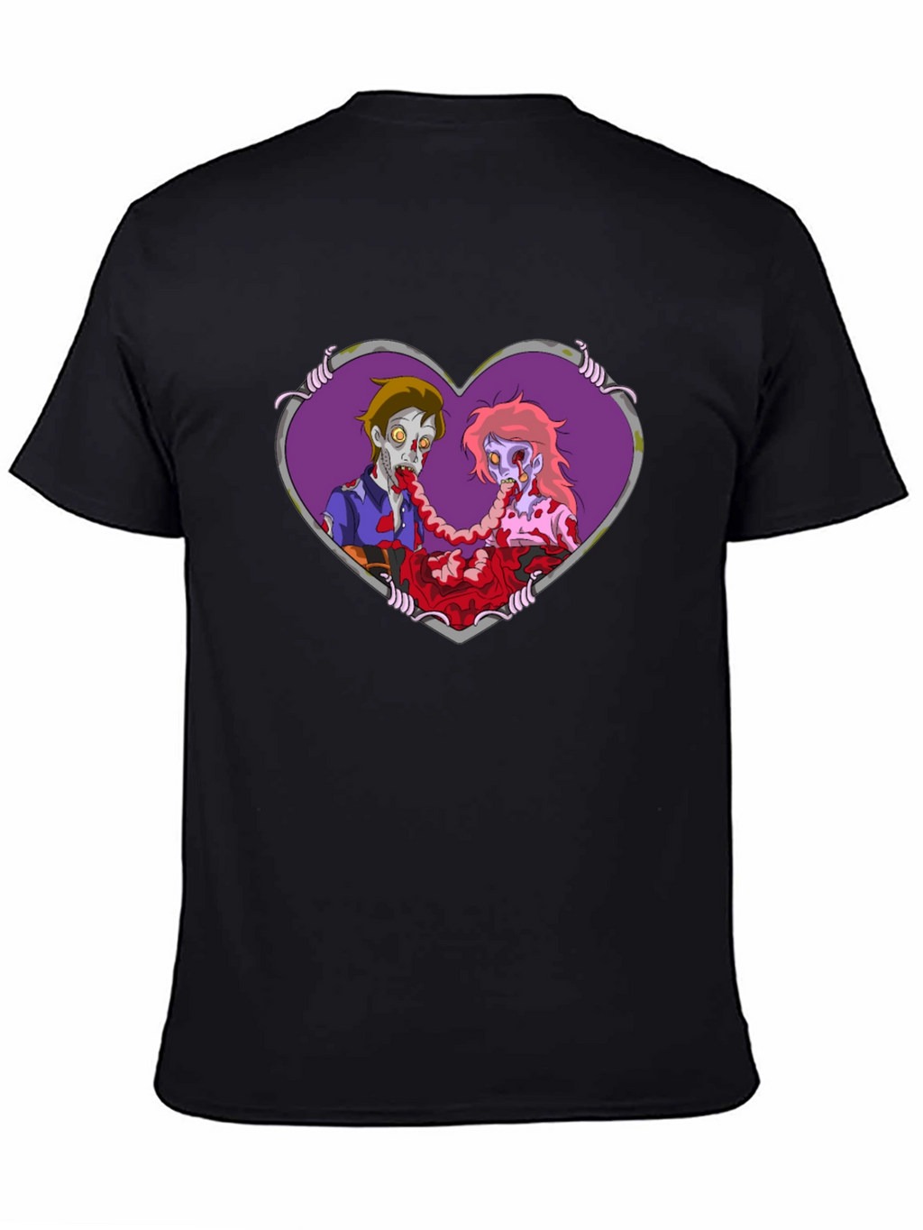 Zombie Love T-Shirt - Black Tee