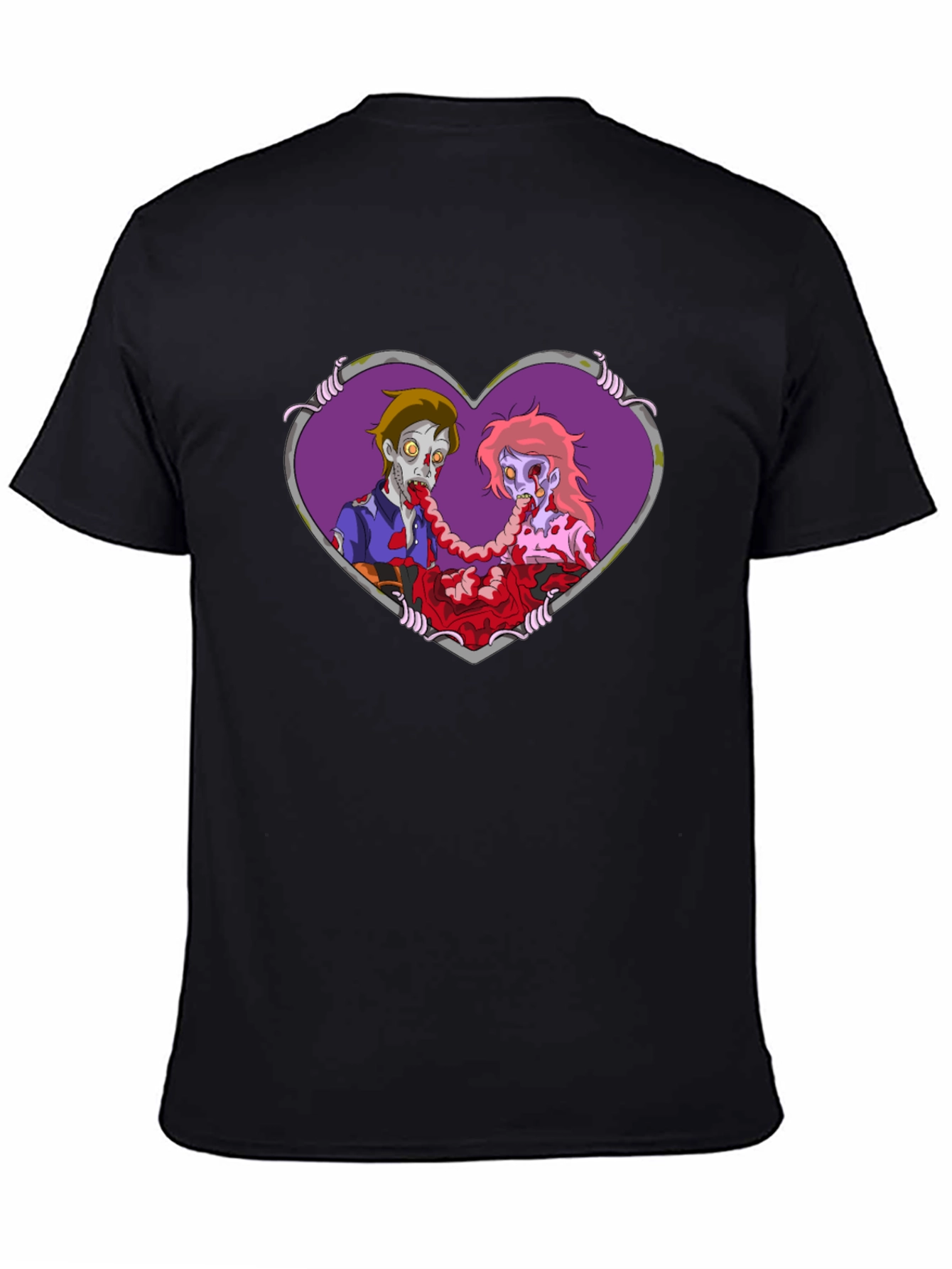Zombie Love T-Shirt - Black Tee