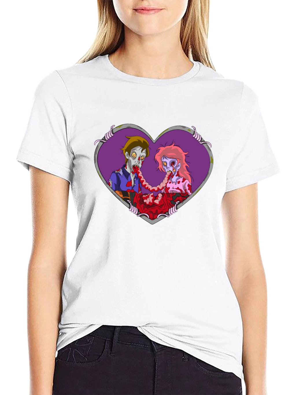Zombie Love T-Shirt - Black Tee