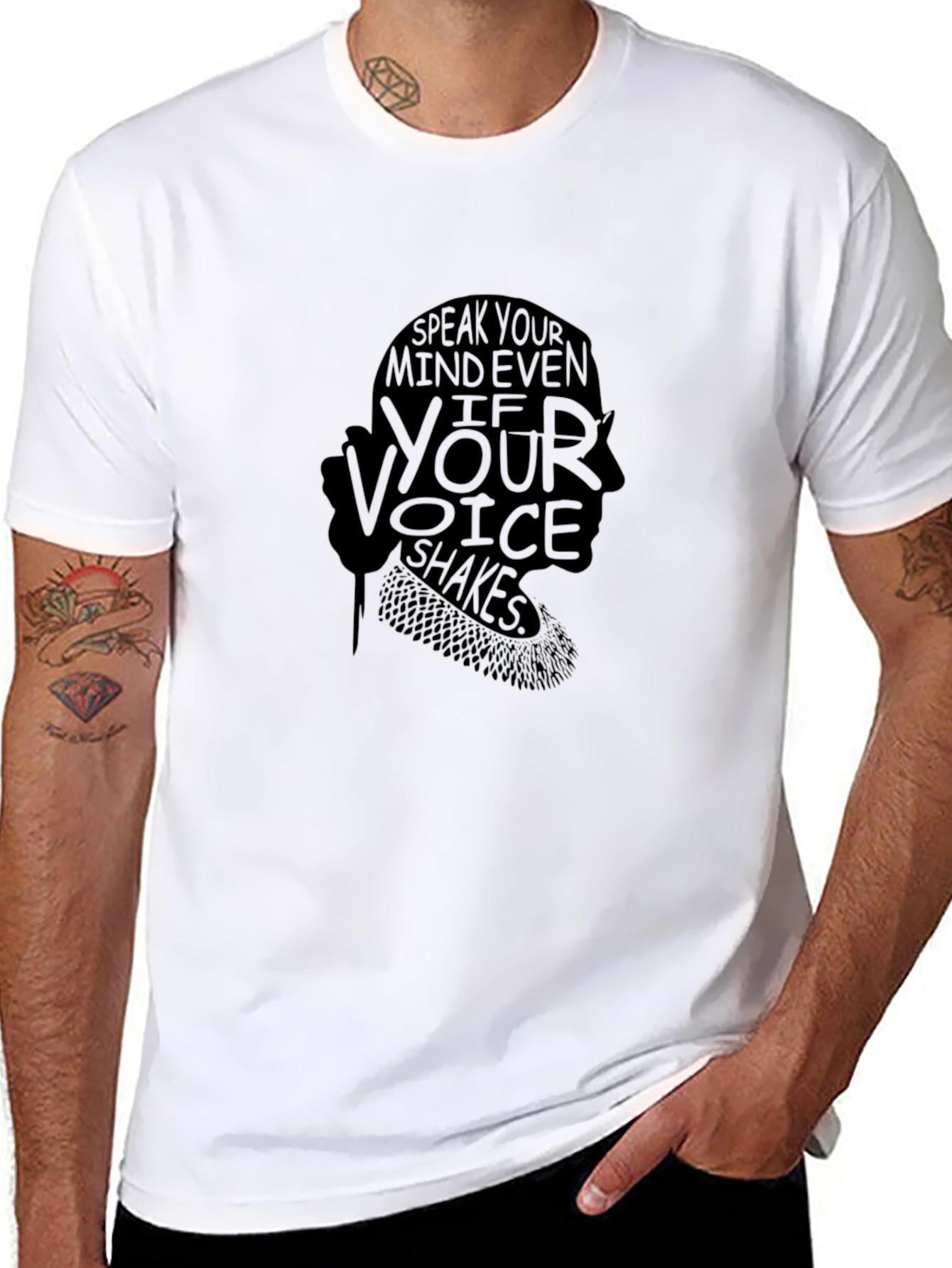 Speak Your Mind Even If Your Voice Shakes T-Shirt