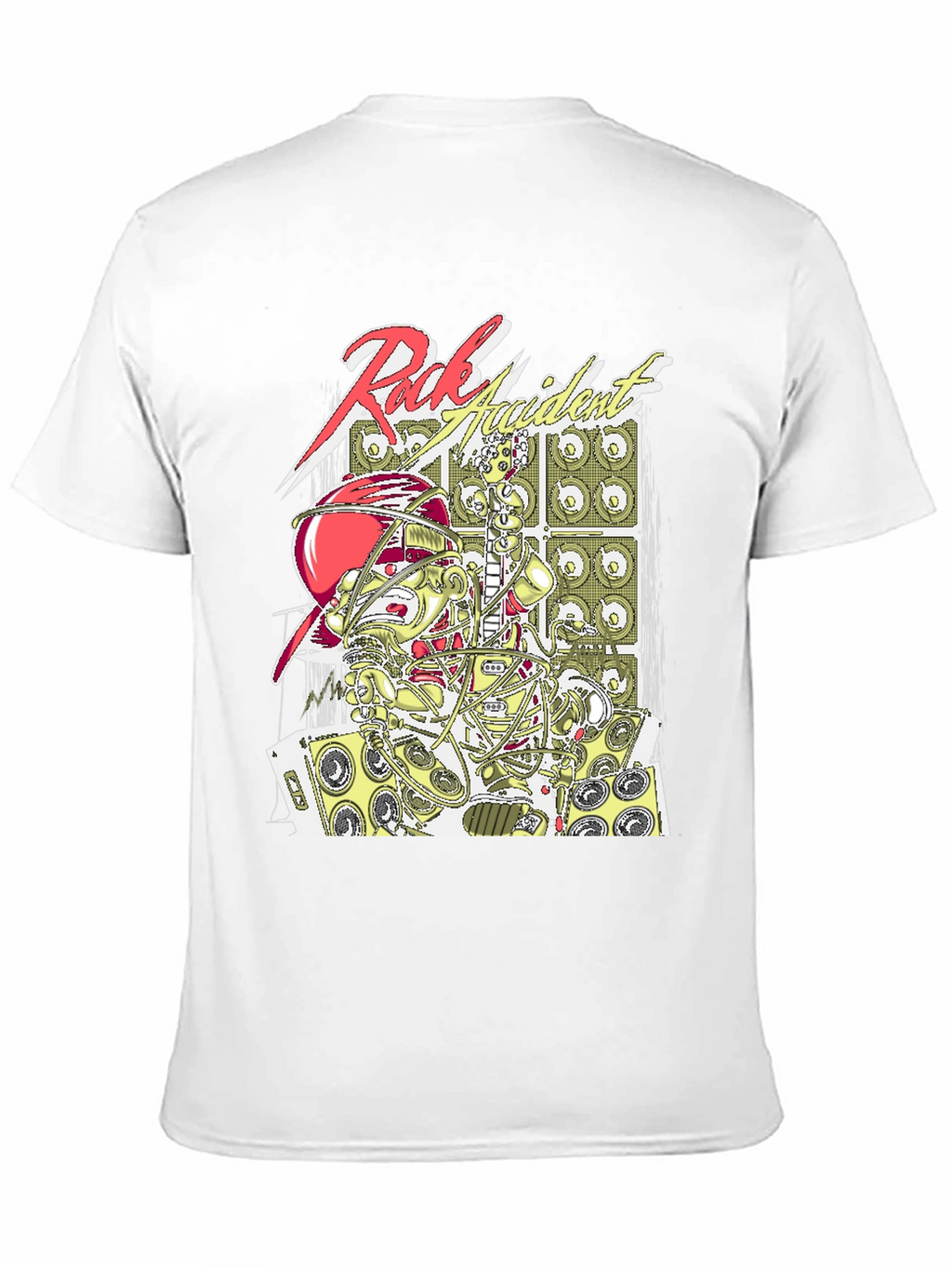 Rock Accident Graphic Tee - Cool Music Lover T-Shirt