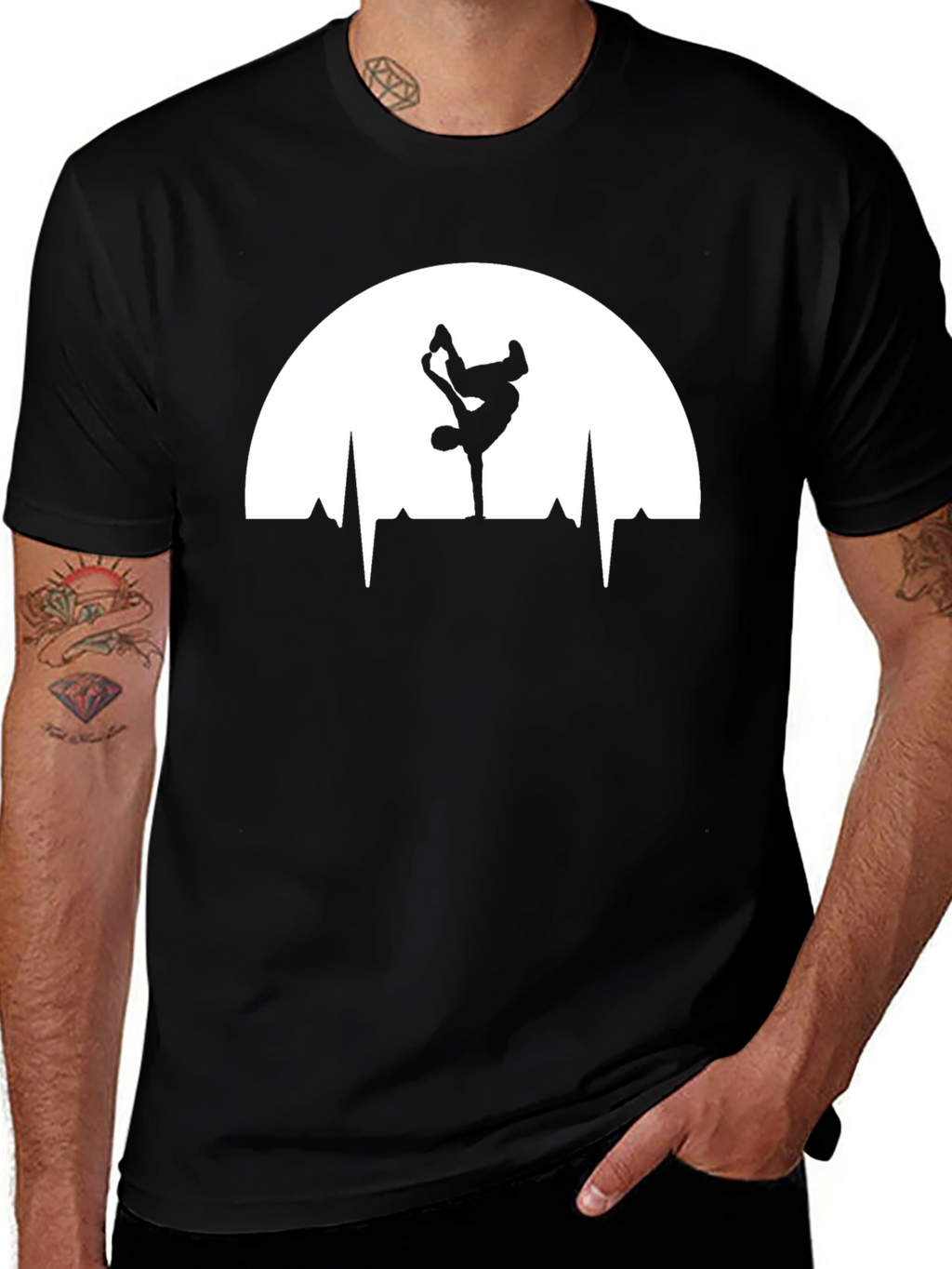 Breakdance Heartbeat T-Shirt