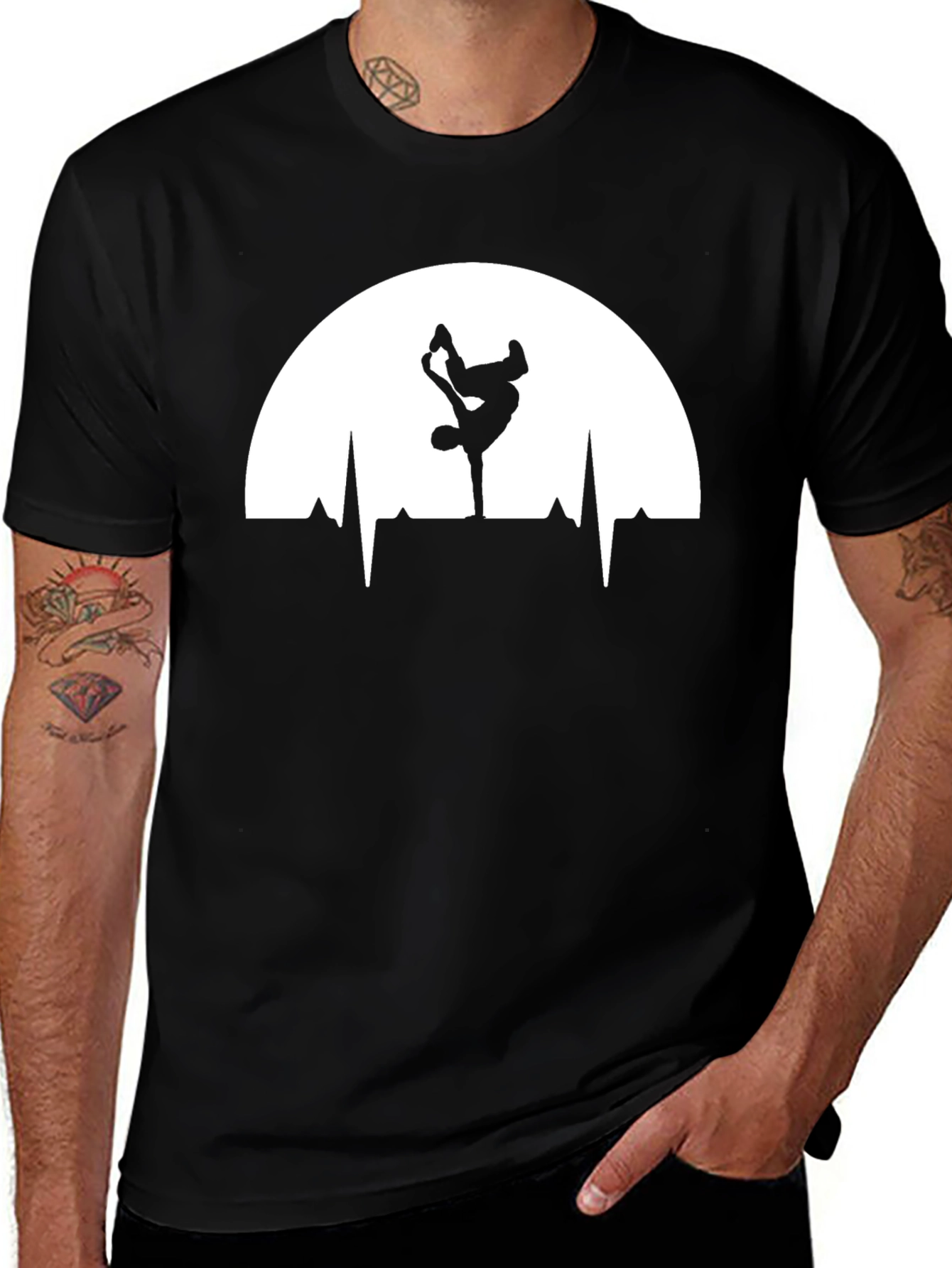Breakdance Heartbeat T-Shirt