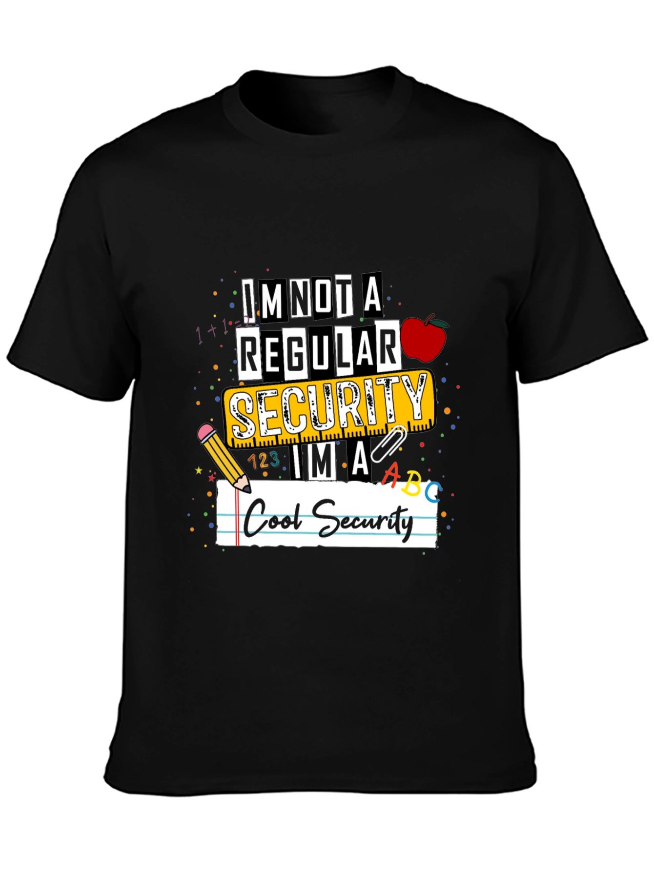 Cool Security T-Shirt - Unique Graphic Tee