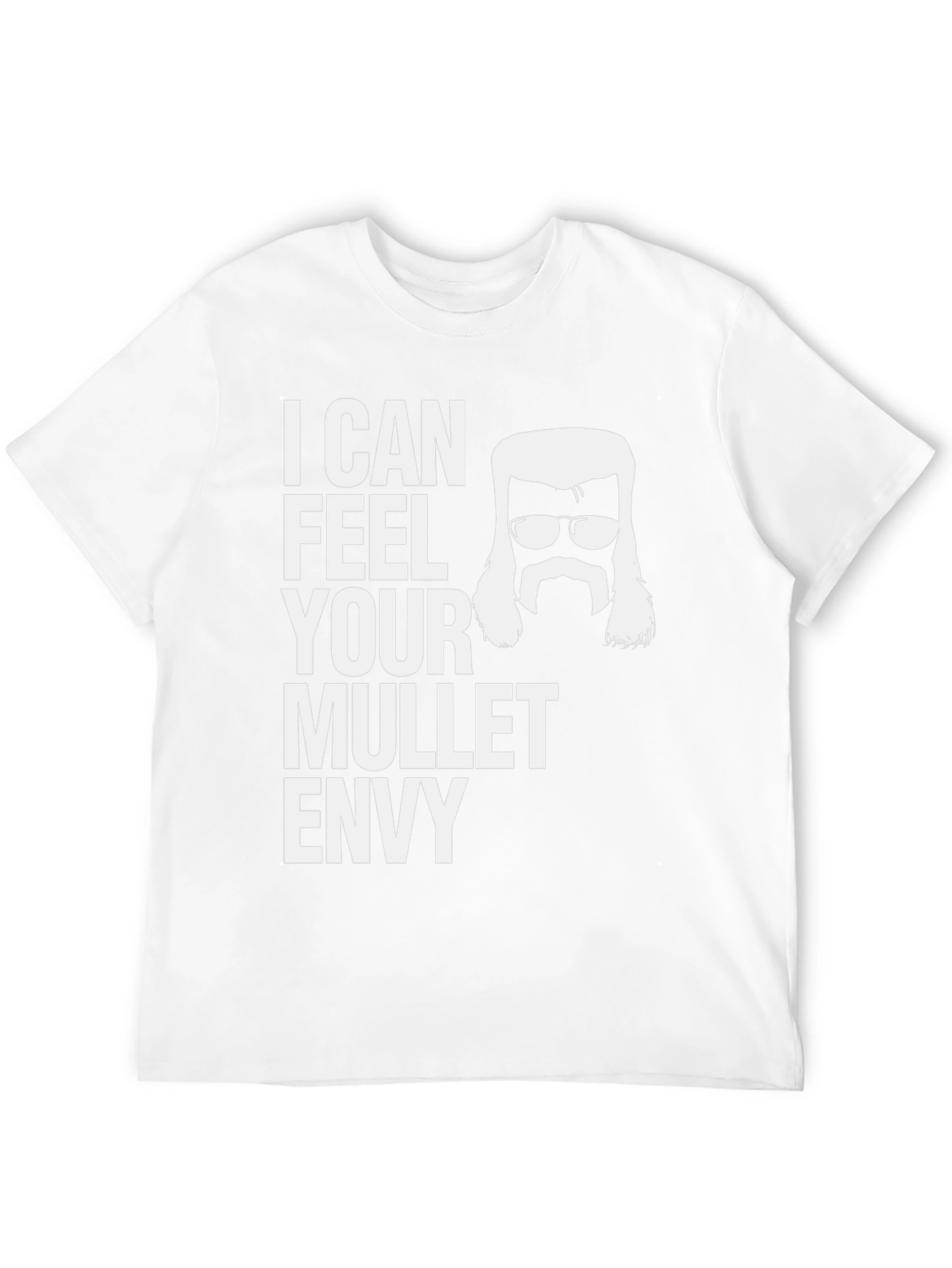Mullet Envy Tee - Funny Humor Shirt
