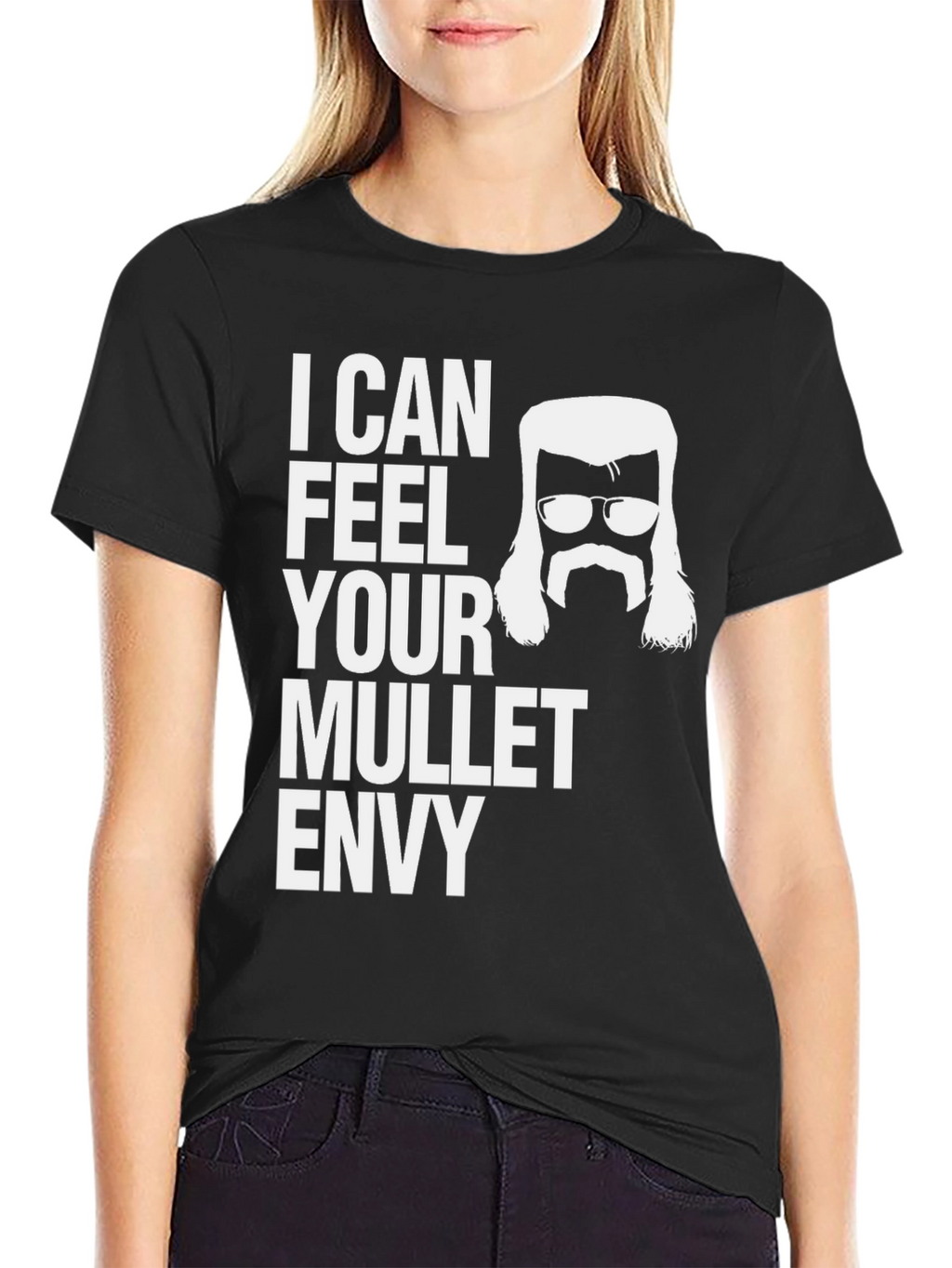 Mullet Envy Tee - Funny Humor Shirt