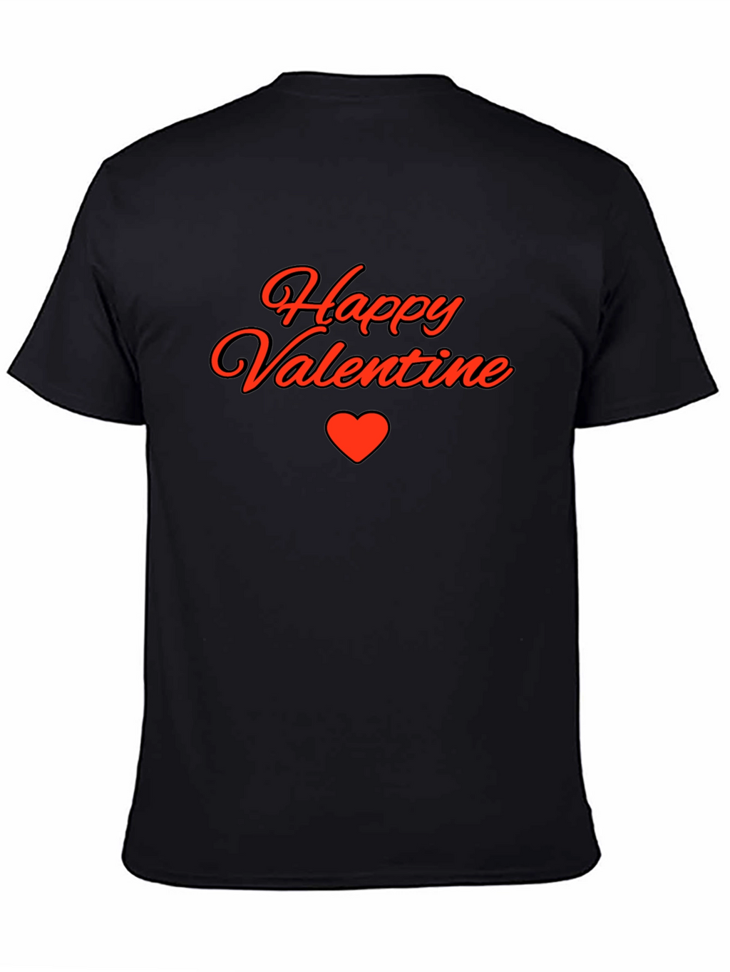Happy Valentine Heart Graphic T-Shirt